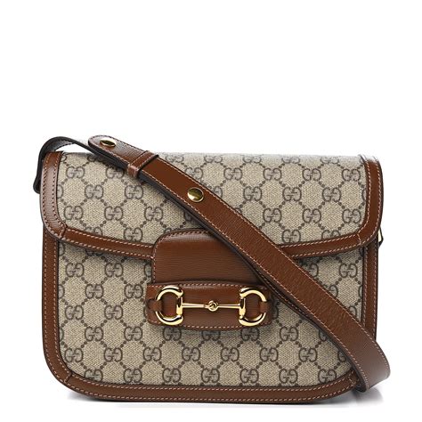 gucci purses brown|brown vintage gucci shoulder bag.